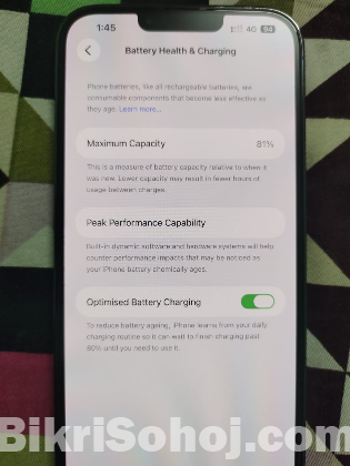 Iphone 13pro max Used